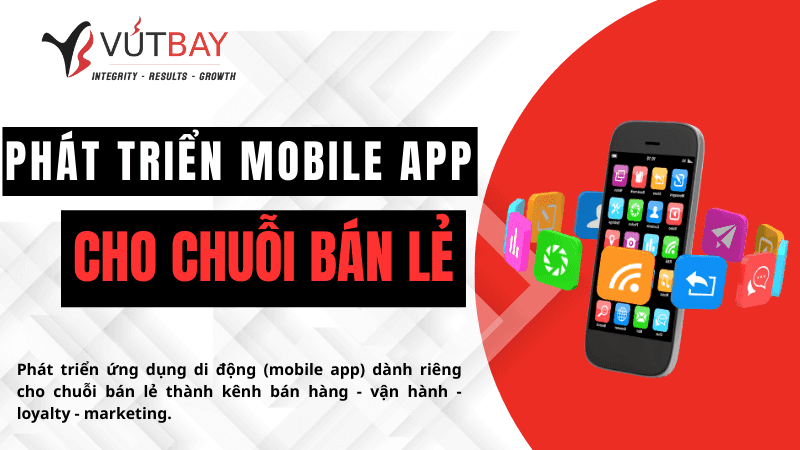 Phát triển Mobile App cho chuỗi bán lẻ: Tăng doanh thu – tối ưu vận hành – giữ chân khách hàng